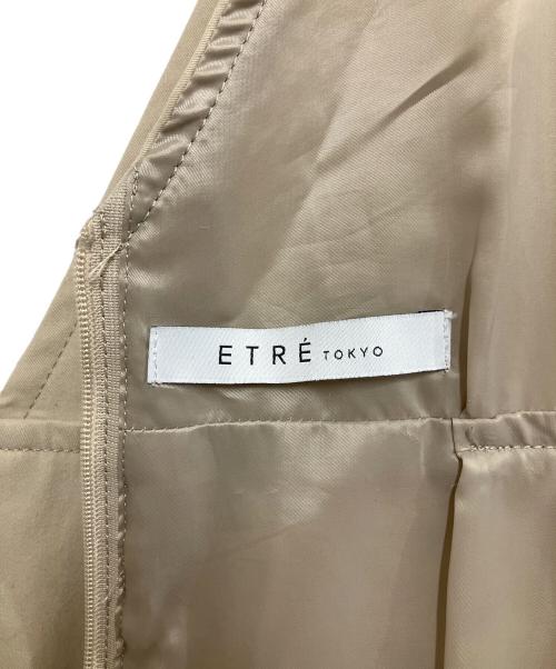 ETRE TOKYO（エトレトウキョウ）ETRE TOKYO (エトレトウキョウ) サロペット ベージュ サイズ:Freeの古着・服飾アイテム