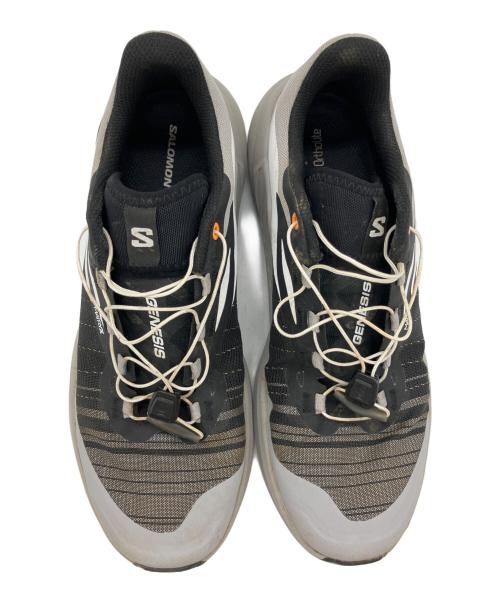 SALOMON（サロモン）SALOMON (サロモン) ランニングシューズ グレー サイズ:26cmの古着・服飾アイテム