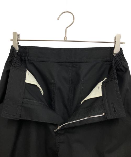 COMME des GARCONS HOMME DEUX（コムデギャルソン オム ドゥ）COMME des GARCONS HOMME DEUX (コムデギャルソン オム ドゥ) ウールギャバジンウエストギャザーパンツ ブラック サイズ:XSの古着・服飾アイテム