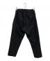 COMME des GARCONS HOMME DEUX (コムデギャルソン オム ドゥ) ウールギャバジンウエストギャザーパンツ ブラック サイズ:XS：14000円