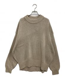 TODAYFUL（トゥデイフル）の古着「Roundhem Linen Knit」｜ベージュ