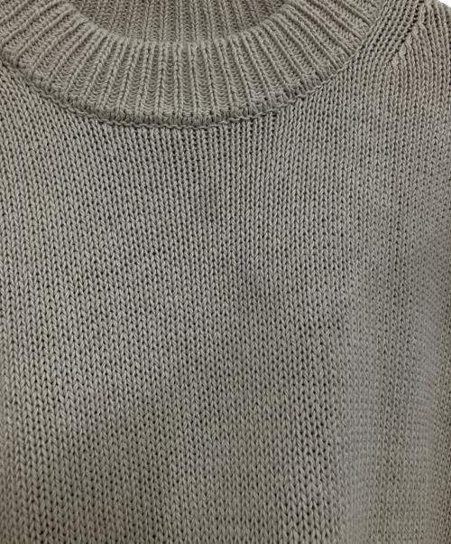 TODAYFUL（トゥデイフル）TODAYFUL (トゥデイフル) Roundhem Linen Knit ベージュ サイズ:freeの古着・服飾アイテム