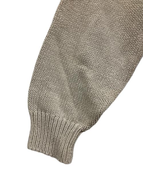 TODAYFUL（トゥデイフル）TODAYFUL (トゥデイフル) Roundhem Linen Knit ベージュ サイズ:freeの古着・服飾アイテム