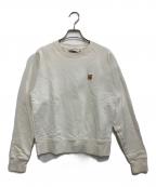 maison kitsuneメゾンキツネ）の古着「スウェット」｜ホワイト