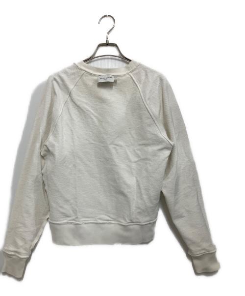 maison kitsune（メゾンキツネ）maison kitsune (メゾンキツネ) スウェット ホワイト サイズ:Sの古着・服飾アイテム