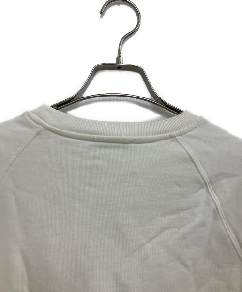 maison kitsune（メゾンキツネ）maison kitsune (メゾンキツネ) スウェット ホワイト サイズ:Sの古着・服飾アイテム