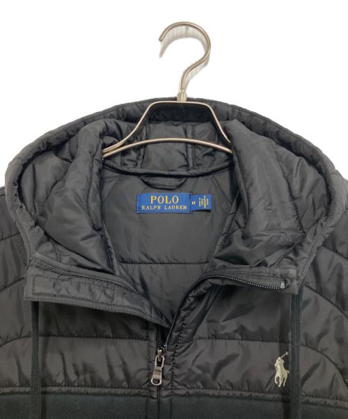 POLO RALPH LAUREN（ポロ・ラルフローレン）POLO RALPH LAUREN (ポロ・ラルフローレン) 中綿ベスト ブラック サイズ:Mの古着・服飾アイテム