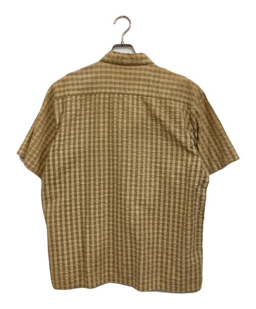 stussy（ステューシー）stussy (ステューシー) 90s半袖シャツ ベージュ サイズ:Lの古着・服飾アイテム