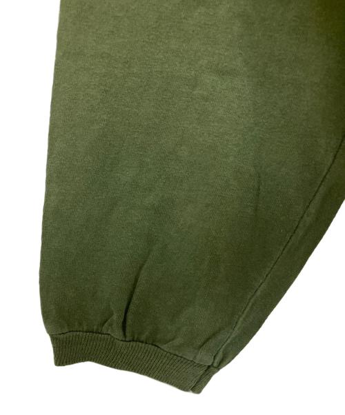 stussy（ステューシー）stussy (ステューシー) 90s長袖Tシャツ ホワイト×グリーン サイズ:Mの古着・服飾アイテム