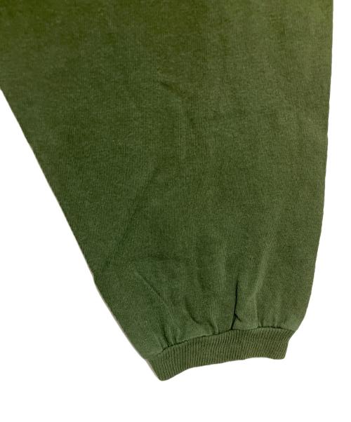 stussy（ステューシー）stussy (ステューシー) 90s長袖Tシャツ ホワイト×グリーン サイズ:Mの古着・服飾アイテム