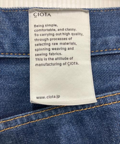 CIOTA（シオタ）CIOTA (シオタ) デニムパンツ ネイビー サイズ:81cm (W32)の古着・服飾アイテム