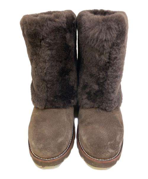 UGG（アグ）UGG (アグ) ムートンブーツ ブラウン サイズ:24の古着・服飾アイテム