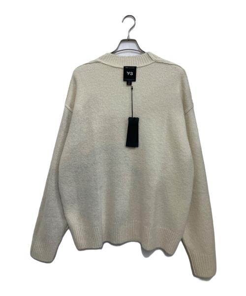 Y-3（ワイスリー）Y-3 (ワイスリー) AOP Knit Crew ベージュ サイズ:Lの古着・服飾アイテム