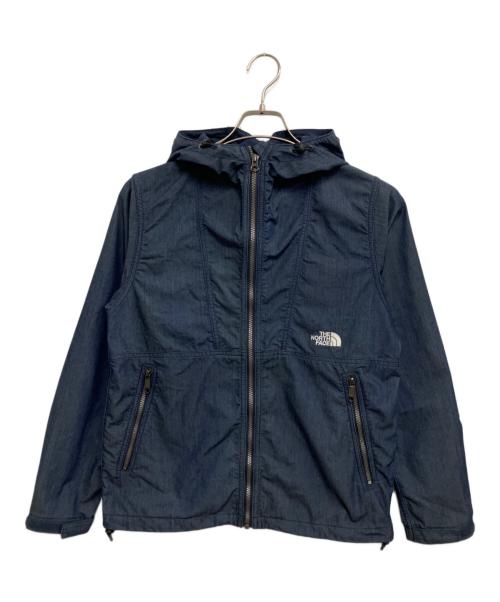 THE NORTH FACE（ザ ノース フェイス）THE NORTH FACE (ザ ノース フェイス) ナイロンデニムコンパクトジャケット ブルー サイズ:Mの古着・服飾アイテム