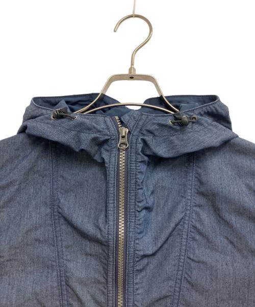 THE NORTH FACE（ザ ノース フェイス）THE NORTH FACE (ザ ノース フェイス) ナイロンデニムコンパクトジャケット ブルー サイズ:Mの古着・服飾アイテム