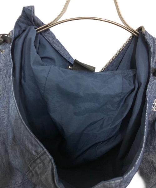 THE NORTH FACE（ザ ノース フェイス）THE NORTH FACE (ザ ノース フェイス) ナイロンデニムコンパクトジャケット ブルー サイズ:Mの古着・服飾アイテム