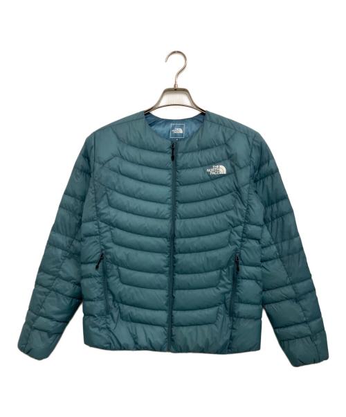 THE NORTH FACE（ザ ノース フェイス）THE NORTH FACE (ザ ノース フェイス) サンダーラウンドネックジャケット スカイブルー サイズ:Mの古着・服飾アイテム