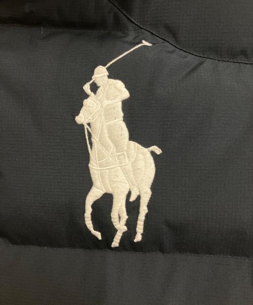 POLO RALPH LAUREN（ポロ・ラルフローレン）POLO RALPH LAUREN (ポロ・ラルフローレン) ビッグポニーダウンベスト ブラック サイズ:Mの古着・服飾アイテム