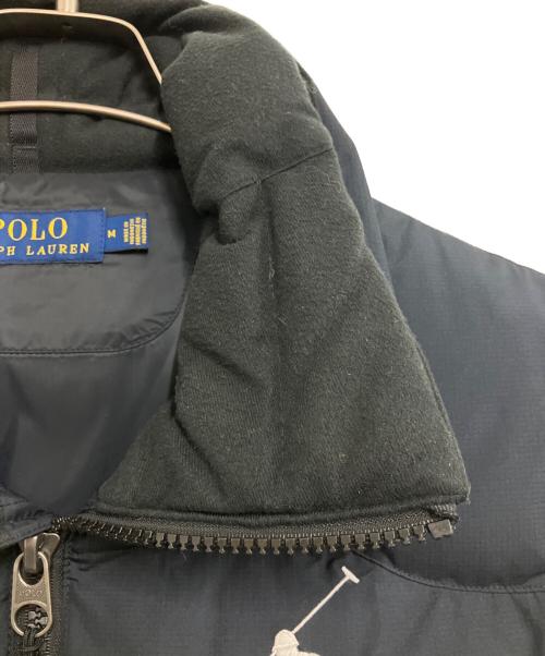 POLO RALPH LAUREN（ポロ・ラルフローレン）POLO RALPH LAUREN (ポロ・ラルフローレン) ビッグポニーダウンベスト ブラック サイズ:Mの古着・服飾アイテム