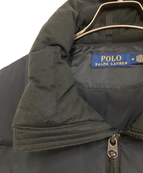 POLO RALPH LAUREN（ポロ・ラルフローレン）POLO RALPH LAUREN (ポロ・ラルフローレン) ビッグポニーダウンベスト ブラック サイズ:Mの古着・服飾アイテム