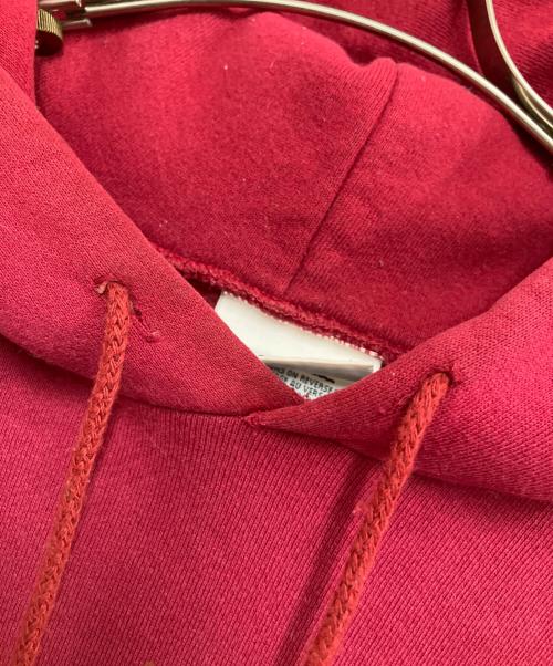 adidas（アディダス）adidas (アディダス) 80sロゴフーディー レッド サイズ:Lの古着・服飾アイテム