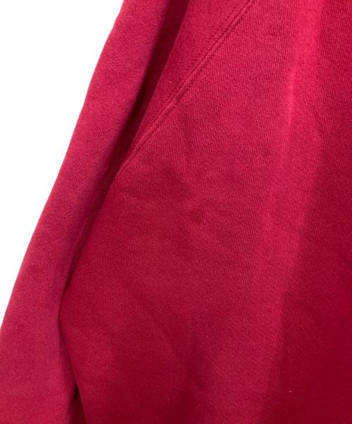 adidas（アディダス）adidas (アディダス) 80sロゴフーディー レッド サイズ:Lの古着・服飾アイテム
