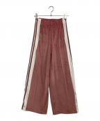 adidasアディダス）の古着「W ADIBREAK VELOUR TP」｜ピンク