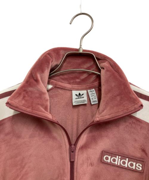 adidas（アディダス）adidas (アディダス) W ADIBREAK VELOUR TT ピンク サイズ:Sの古着・服飾アイテム