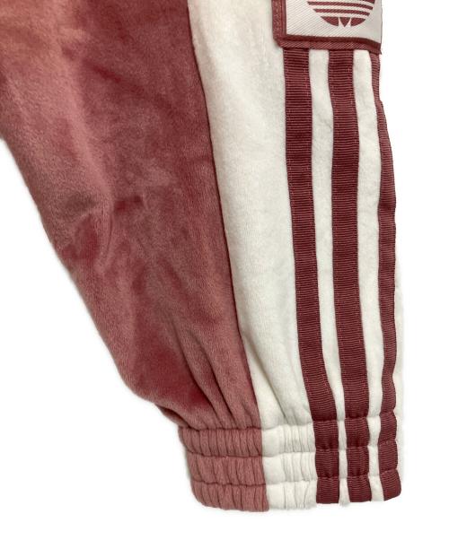 adidas（アディダス）adidas (アディダス) W ADIBREAK VELOUR TT ピンク サイズ:Sの古着・服飾アイテム