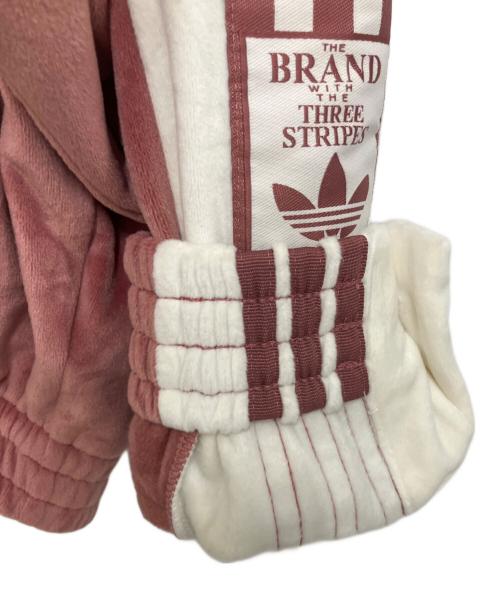 adidas（アディダス）adidas (アディダス) W ADIBREAK VELOUR TT ピンク サイズ:Sの古着・服飾アイテム