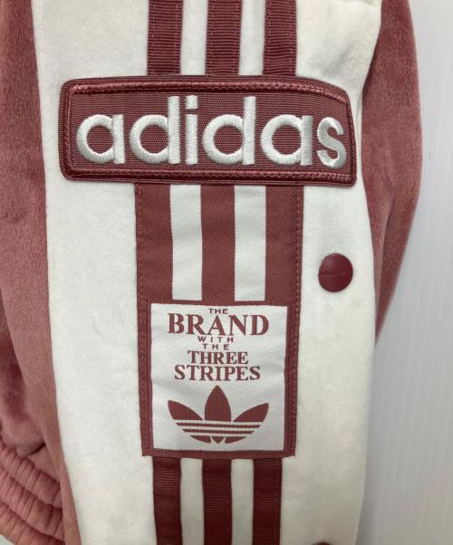 adidas（アディダス）adidas (アディダス) W ADIBREAK VELOUR TT ピンク サイズ:Sの古着・服飾アイテム