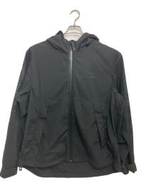 BLACK LABEL CRESTBRIDGE（ブラックレーベル クレストブリッジ）の古着「ペーパーライクマイクロリップストップパーカー」｜ブラック