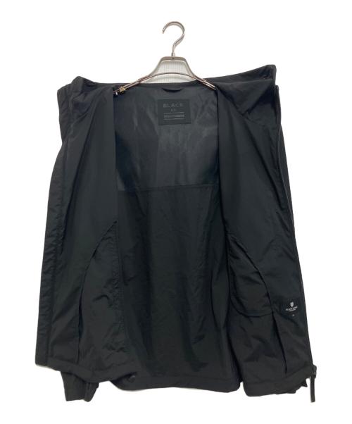 BLACK LABEL CRESTBRIDGE（ブラックレーベル クレストブリッジ）BLACK LABEL CRESTBRIDGE (ブラックレーベル クレストブリッジ) ペーパーライクマイクロリップストップパーカー ブラック サイズ:3Lの古着・服飾アイテム