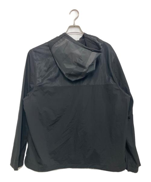 BLACK LABEL CRESTBRIDGE（ブラックレーベル クレストブリッジ）BLACK LABEL CRESTBRIDGE (ブラックレーベル クレストブリッジ) ペーパーライクマイクロリップストップパーカー ブラック サイズ:3Lの古着・服飾アイテム