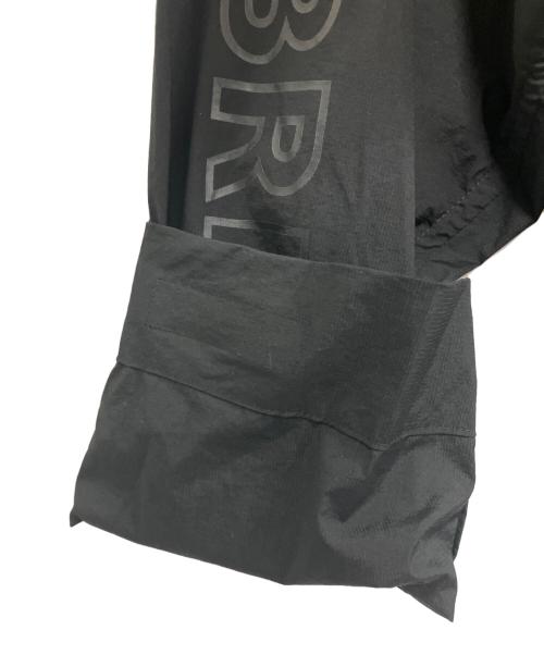 BLACK LABEL CRESTBRIDGE（ブラックレーベル クレストブリッジ）BLACK LABEL CRESTBRIDGE (ブラックレーベル クレストブリッジ) ペーパーライクマイクロリップストップパーカー ブラック サイズ:3Lの古着・服飾アイテム