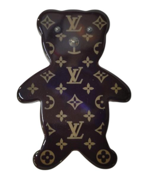 LOUIS VUITTON（ルイ ヴィトン）LOUIS VUITTON (ルイ ヴィトン) ブローチ ブラウンの古着・服飾アイテム