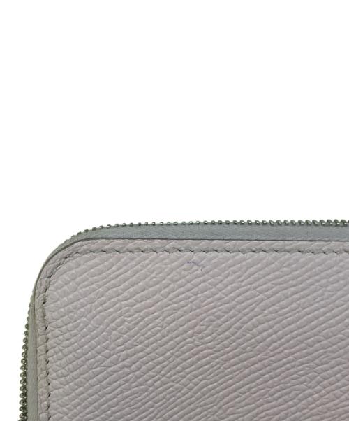 HERMES（エルメス）HERMES (エルメス) ラウンドファスナー財布 ピンクの古着・服飾アイテム