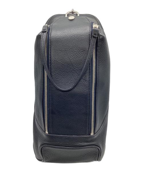 PELLE MORBIDA（ペッレモルビダ）PELLE MORBIDA (ペッレモルビダ) ボディバッグ ネイビーの古着・服飾アイテム