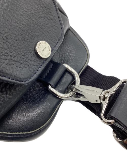 PELLE MORBIDA（ペッレモルビダ）PELLE MORBIDA (ペッレモルビダ) ボディバッグ ネイビーの古着・服飾アイテム