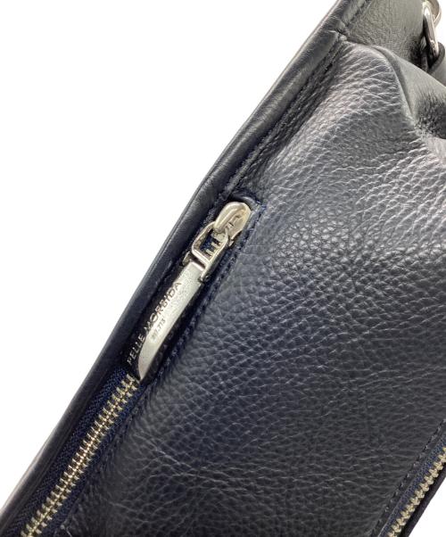 PELLE MORBIDA（ペッレモルビダ）PELLE MORBIDA (ペッレモルビダ) ボディバッグ ネイビーの古着・服飾アイテム