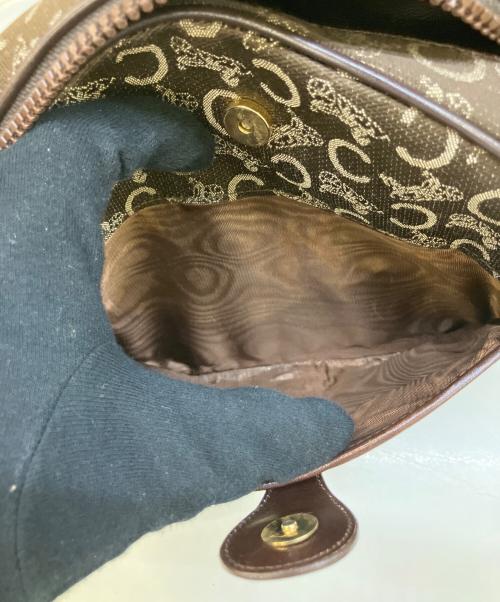 CELINE（セリーヌ）CELINE (セリーヌ) ショルダーバッグ ブラウンの古着・服飾アイテム