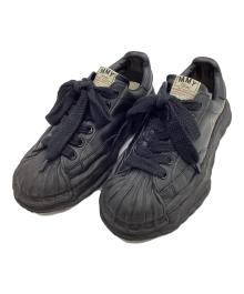 Maison MIHARA YASUHIRO（メゾン ミハラ ヤスヒロ）の古着「BLAKEY" OG Sole Leather Low-top Sneakers」｜ブラック