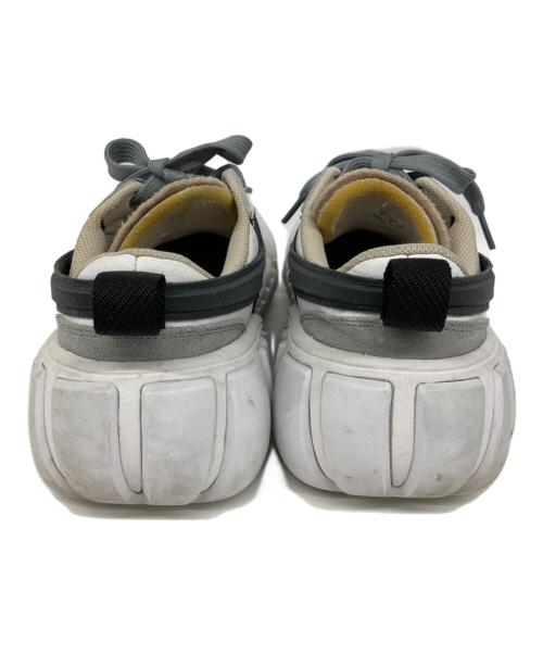 Onitsuka Tiger（オニツカタイガー）Onitsuka Tiger (オニツカタイガー) DENTIGRE LS ホワイト×グレー サイズ:26の古着・服飾アイテム