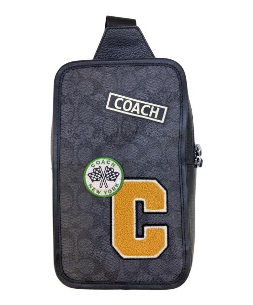 COACH（コーチ）COACH (コーチ) サリバン パック・シグネチャー キャンバス・パッチ ブラックの古着・服飾アイテム