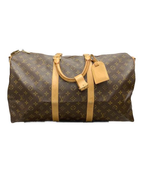 LOUIS VUITTON（ルイ ヴィトン）LOUIS VUITTON (ルイ ヴィトン) キーポル・バンドリエール60 ブラウンの古着・服飾アイテム