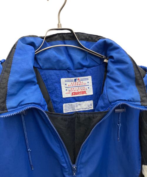 STARTER（スターター）STARTER (スターター) プルオーバーパーカー ブルー サイズ:L/Gの古着・服飾アイテム
