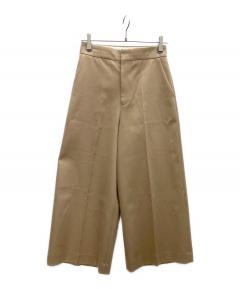 中古・古着通販】ebure (エブール) 強撚ツイルクレープ ワイドパンツ