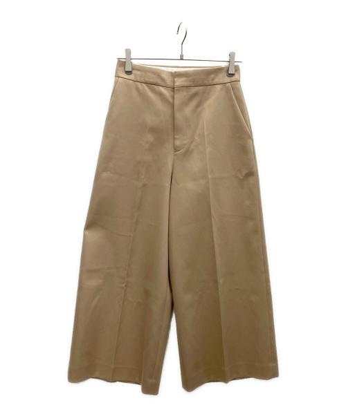 ebure（エブール）ebure (エブール) ワイドパンツ ベージュ サイズ:SIZE36の古着・服飾アイテム