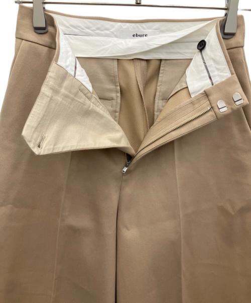 ebure（エブール）ebure (エブール) ワイドパンツ ベージュ サイズ:SIZE36の古着・服飾アイテム