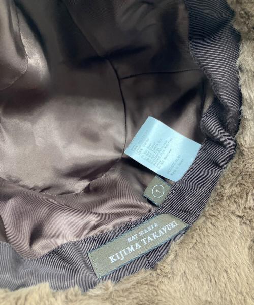 kijima takayuki（キジマタカユキ）KIJIMA TAKAYUKI (キジマタカユキ) ハット ブラウンの古着・服飾アイテム